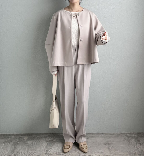 Doux archives「＇【セットアップ対応】ストレッチセンタープレスパンツ&rsquo;」|チノ|