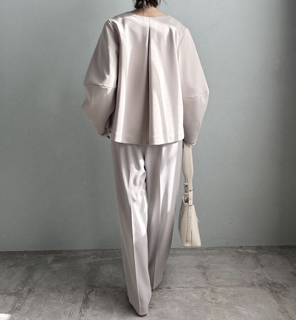 Doux archives「＇【セットアップ対応】ストレッチセンタープレスパンツ&rsquo;」|チノ|