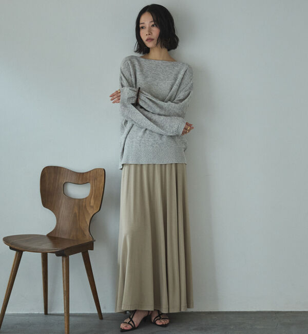 Doux archives「ペーパーヤーンＭＩＸニットプルオーバー」|ニット・セーター|