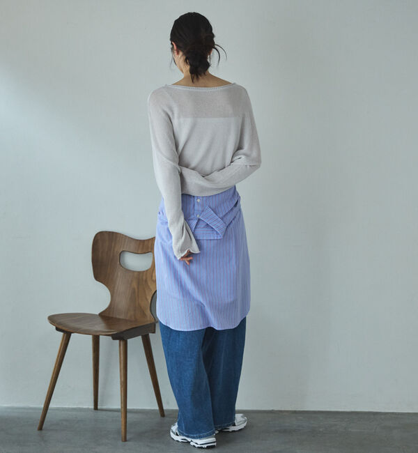 Doux archives「ペーパーヤーンプルオーバー」|ニット・セーター|