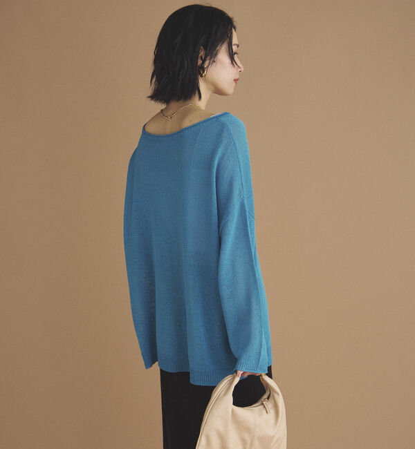 Doux archives「ペーパーヤーンプルオーバー」|ニット・セーター|