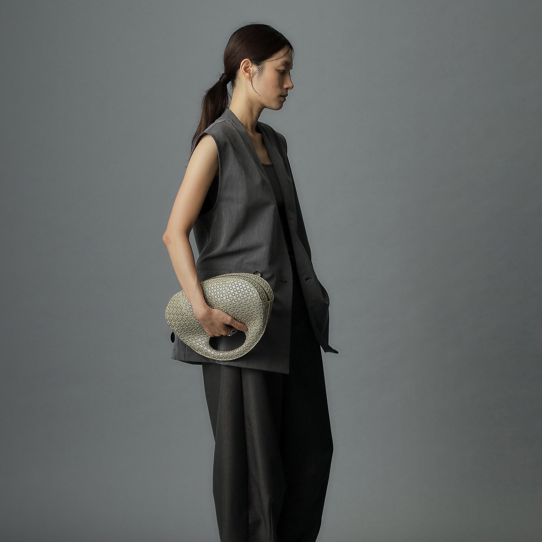 HIROKO HAYASHI「GIRASOLE（ジラソーレ）クロワッサンバッグL」|ハンドバッグ|