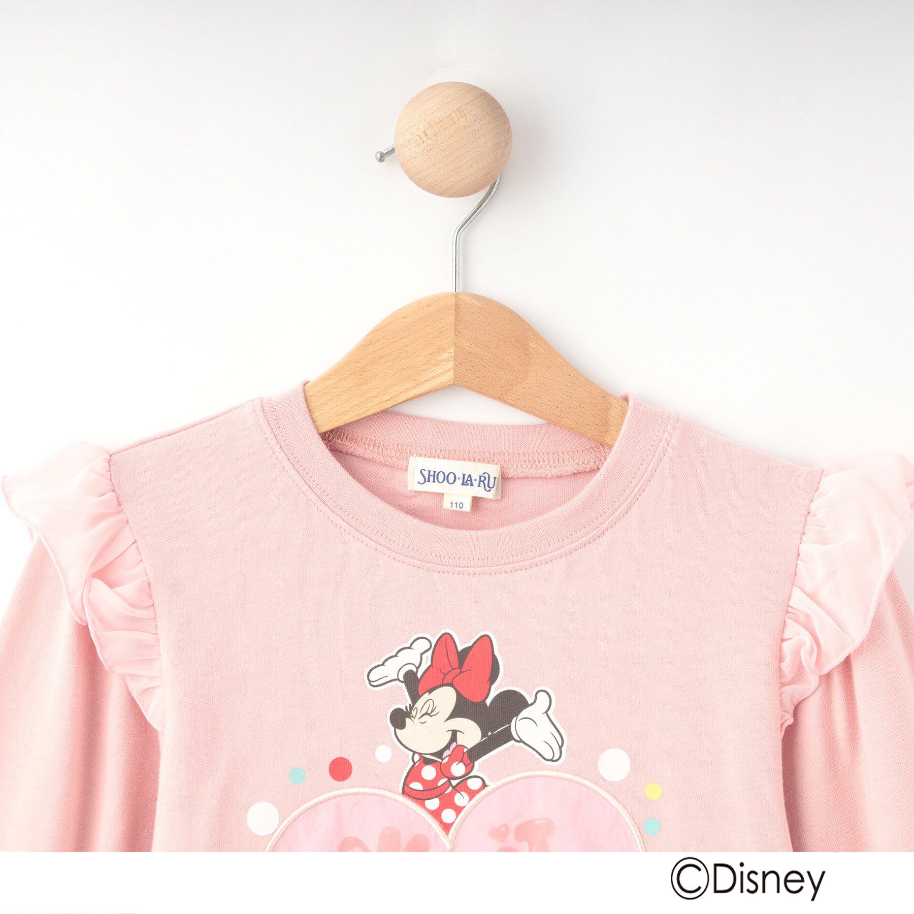 SHOO･LA･RUE「【Disney】トドラーフリルロンT」|Tシャツ・カットソー|