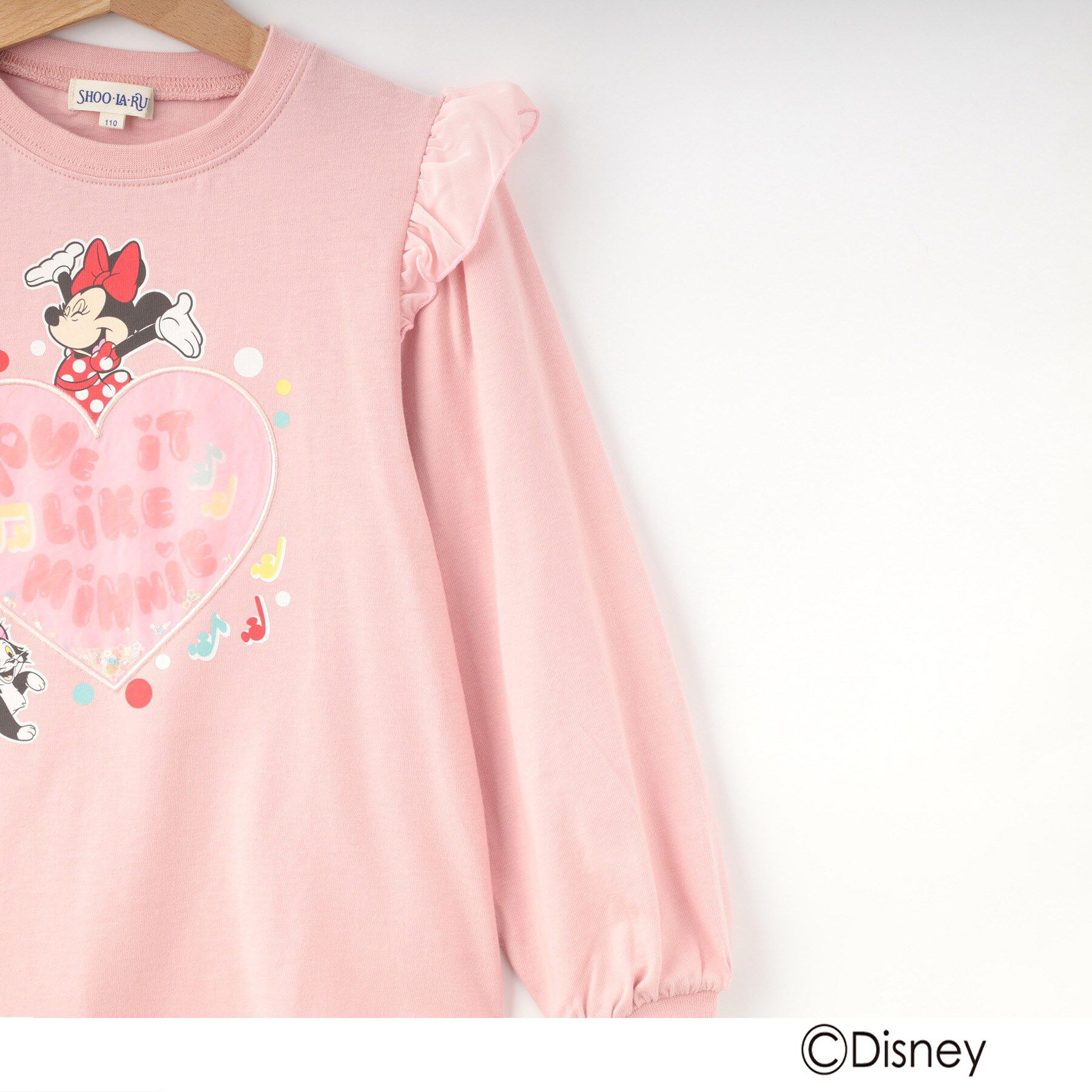 SHOO･LA･RUE「【Disney】トドラーフリルロンT」|Tシャツ・カットソー|