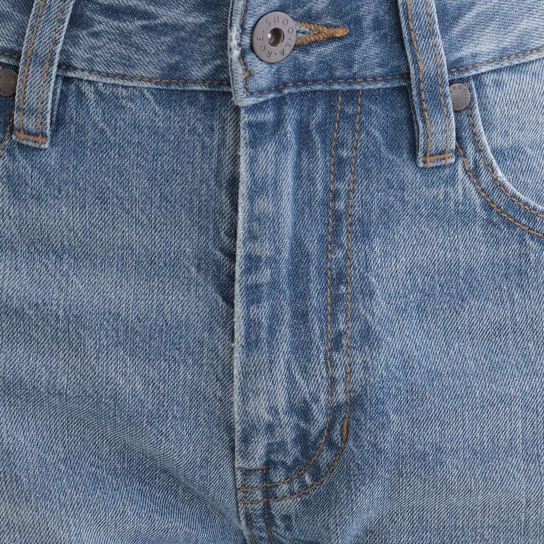 SHOO･LA･RUE「【SHOO・LA・RUE DENIM】程よいゆとりの ストレートデニムパンツ」|デニム|