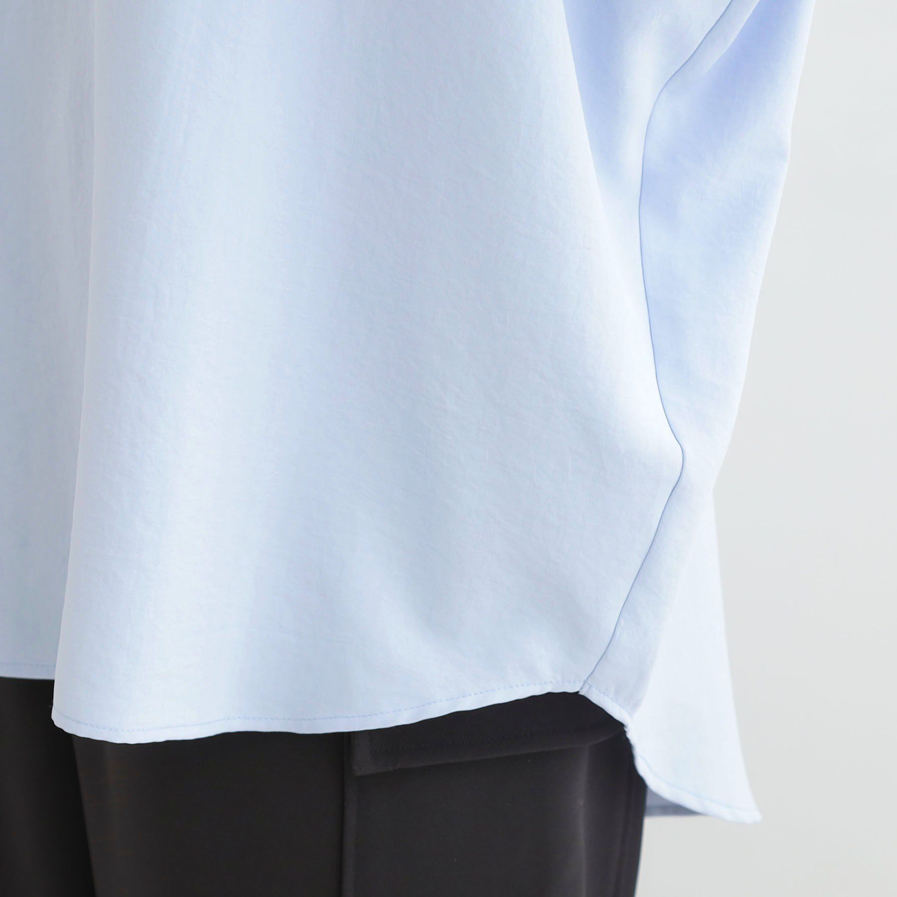 SHOO･LA･RUE「【着丈選べる/体型カバー】さらさらとろん ドルマンブラウス」|シャツ・ブラウス|