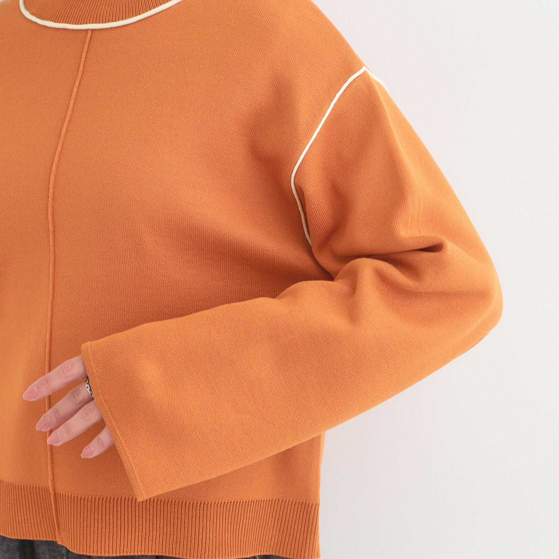 SHOO･LA･RUE「ダブルフェイス配色ニット」|ニット・セーター|