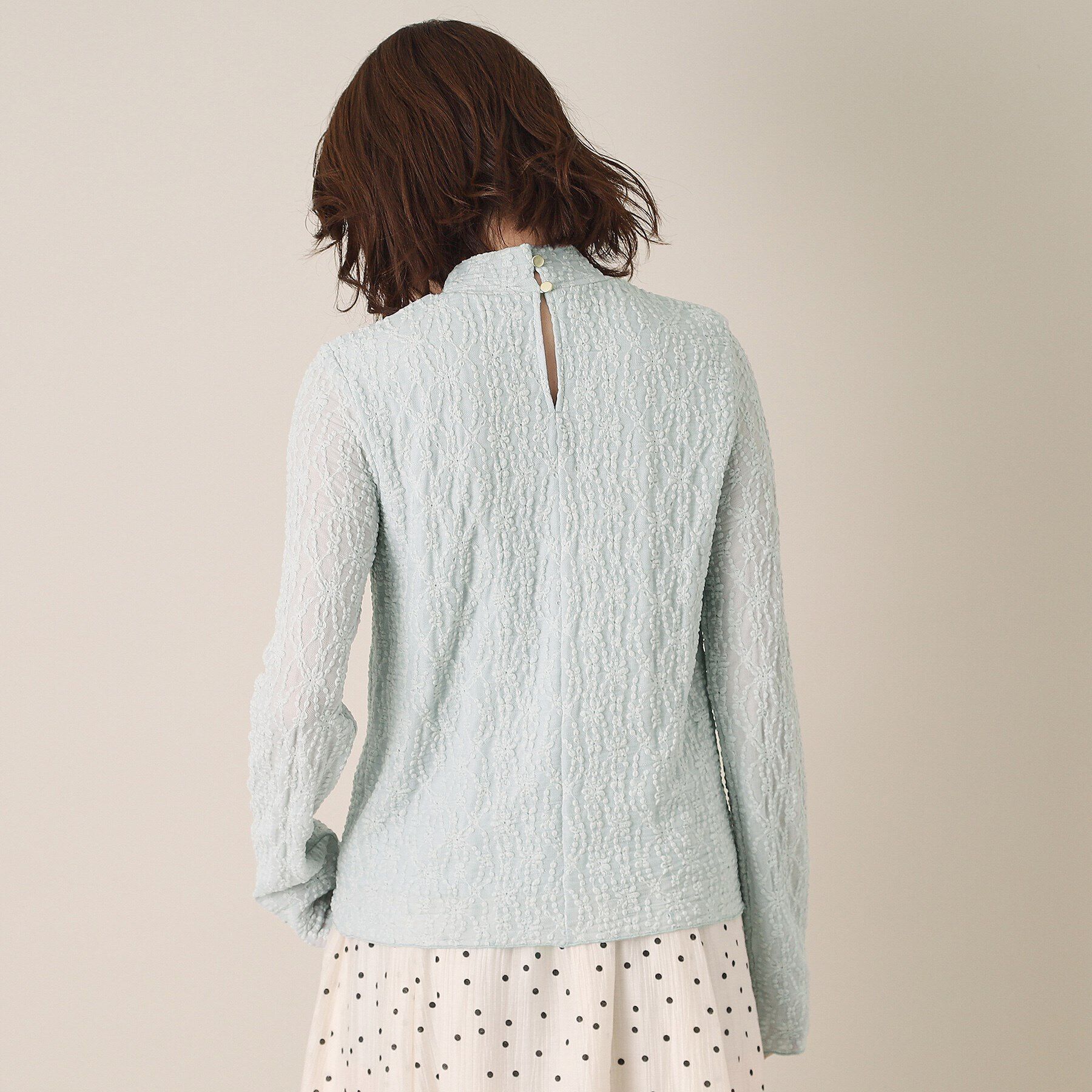 ITS&rsquo;DEMO「【洗濯機OK】レースプルオーバー」|Tシャツ・カットソー|