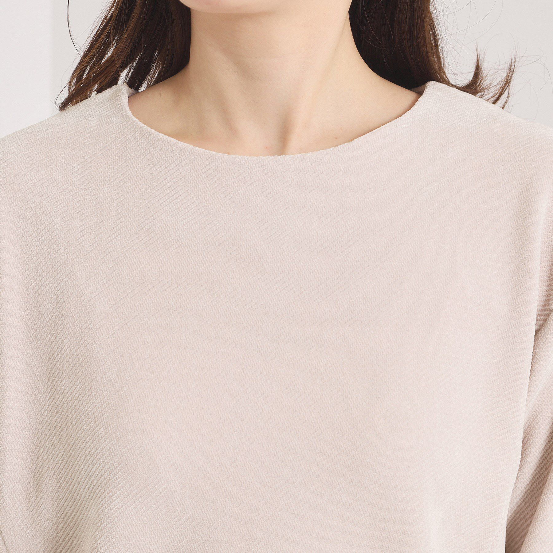 ITS&rsquo;DEMO「【手洗い可／セットアップ可】カットツイルプルオーバー」|Tシャツ・カットソー|