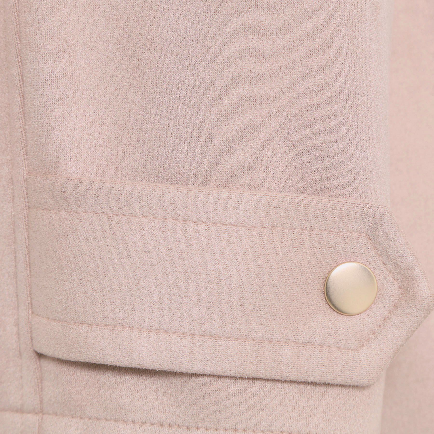 ITS&rsquo;DEMO「カットスエードコート」|ノーカラーコート|