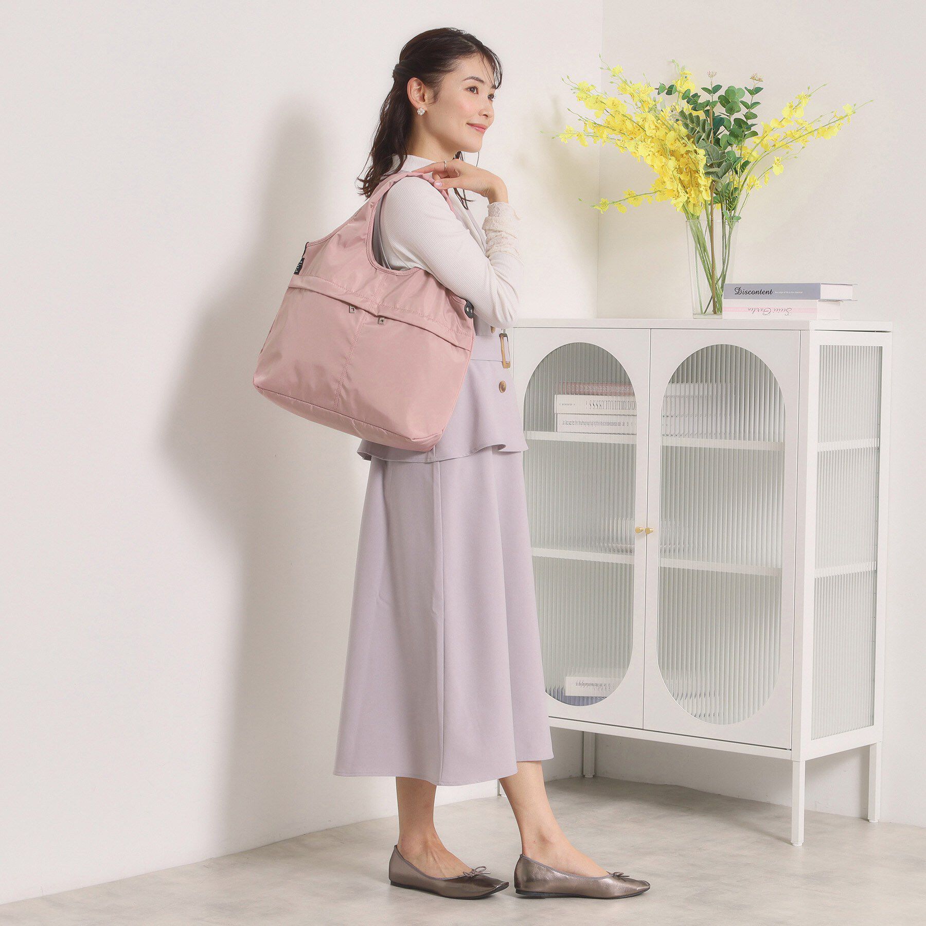 ITS&rsquo;DEMO「【防花粉／全6色】高密度バルーン10ポケットトート」|トートバッグ|