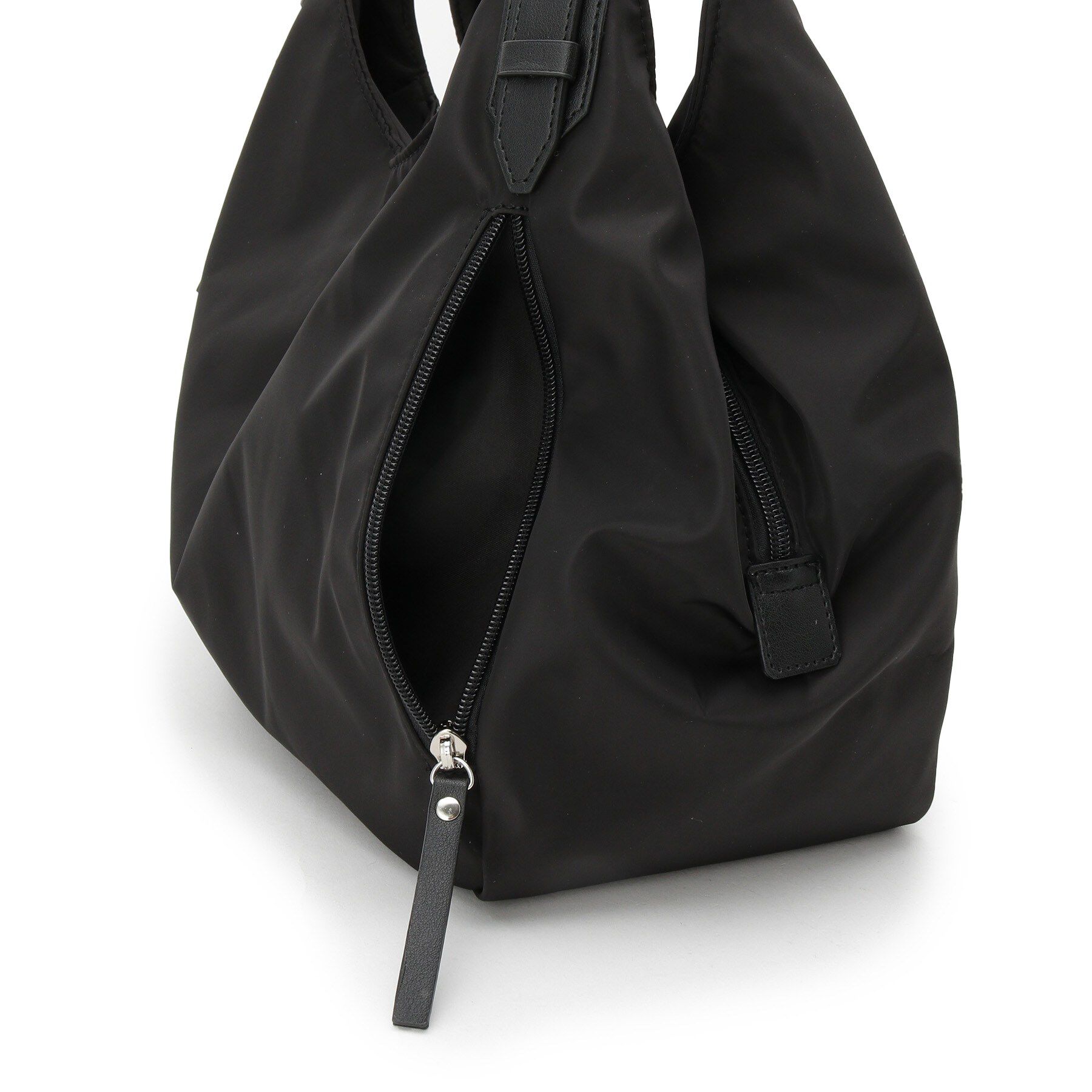 ITS&rsquo;DEMO「【7ポケット】合皮コンビ三層トート」|トートバッグ|