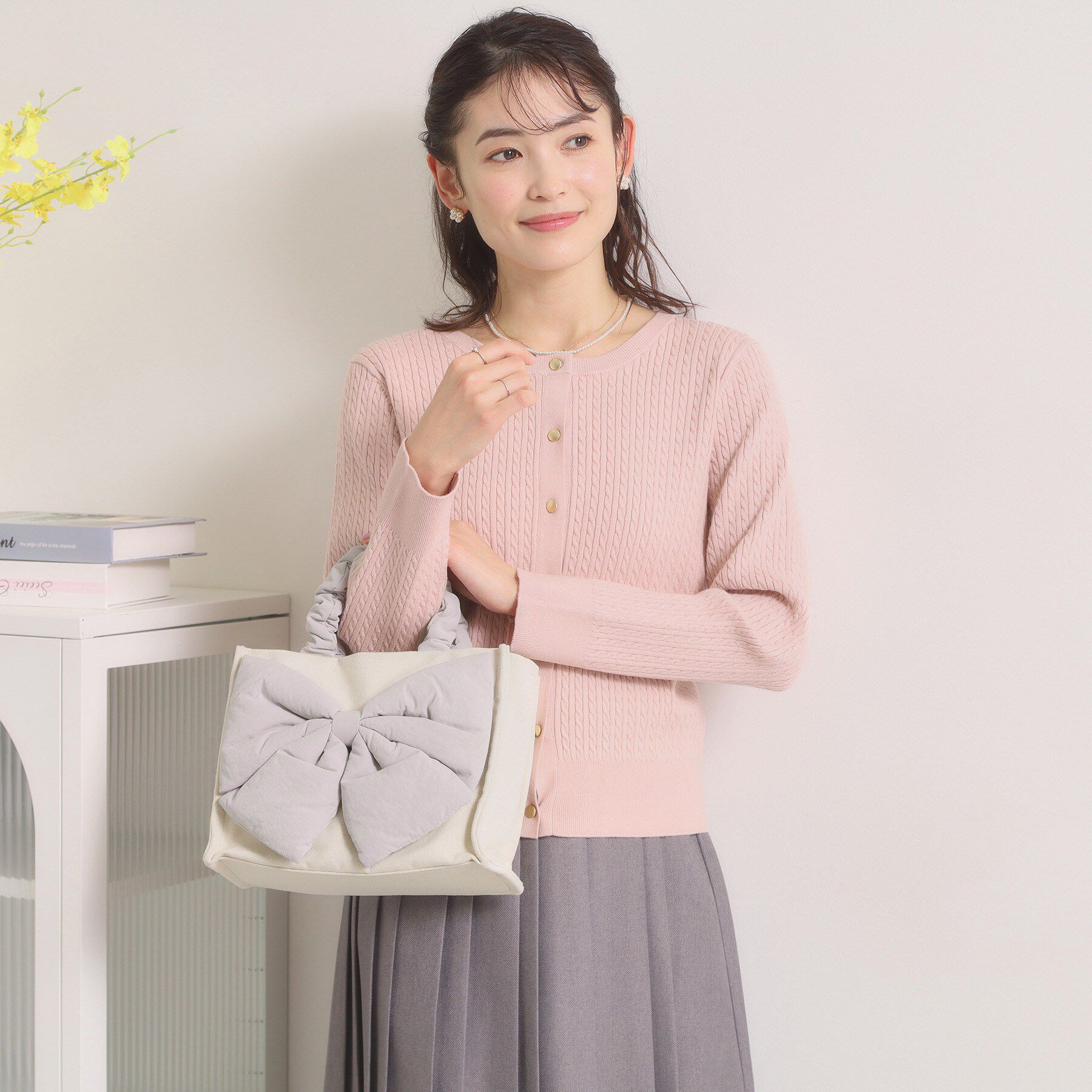 ITS&rsquo;DEMO「リボンモチーフミニショルダー」|ショルダー・メッセンジャー|