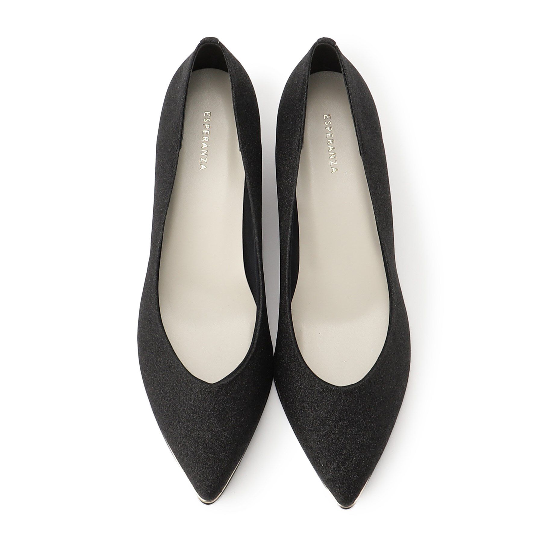 ESPERANZA「ポインテッドウェッジパンプス」|パンプス|