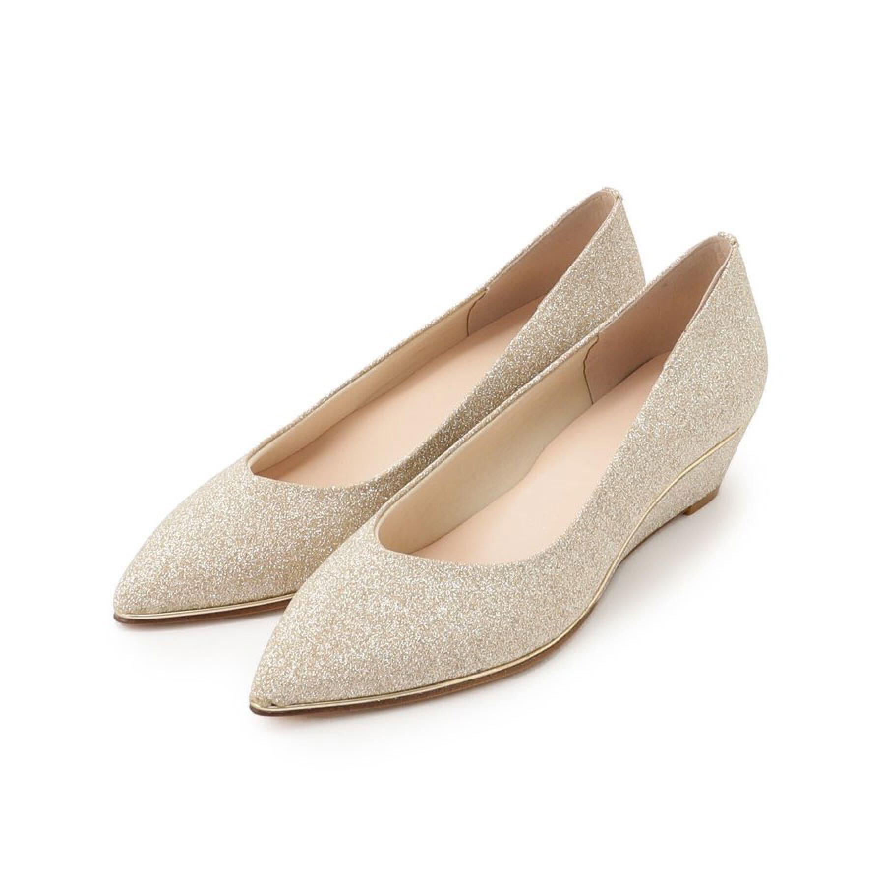 ESPERANZA「ポインテッドウェッジパンプス」|パンプス|