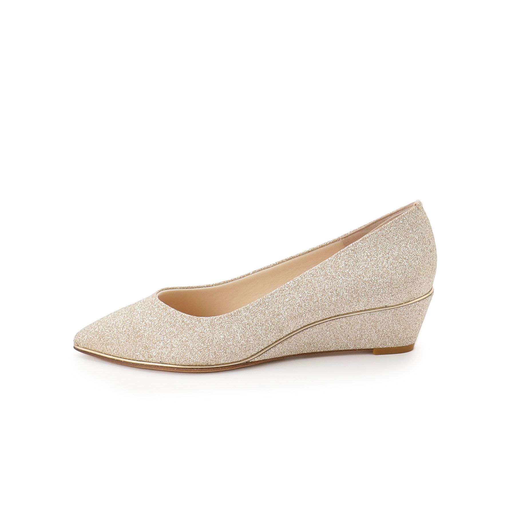 ESPERANZA「ポインテッドウェッジパンプス」|パンプス|