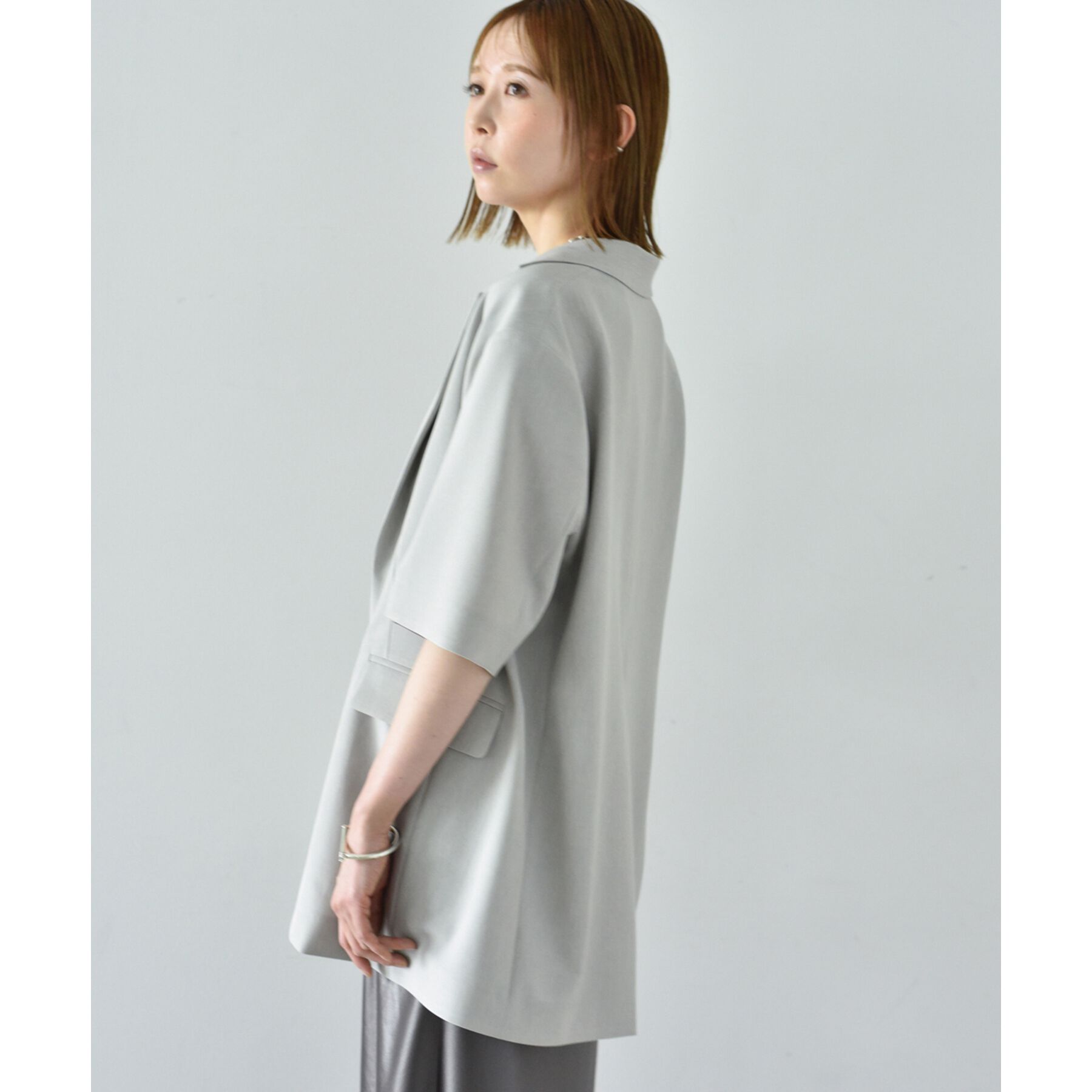 CODE A「half sleeve jacket」|テーラードジャケット|