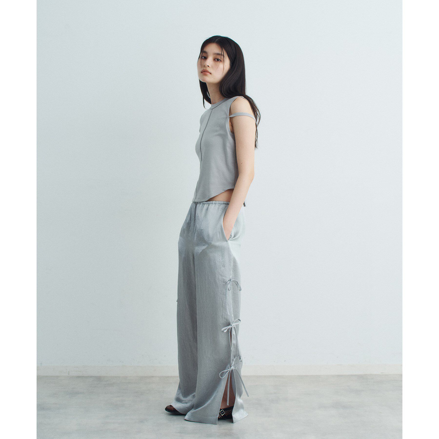 CODE A「ribbon easy pants」|その他|