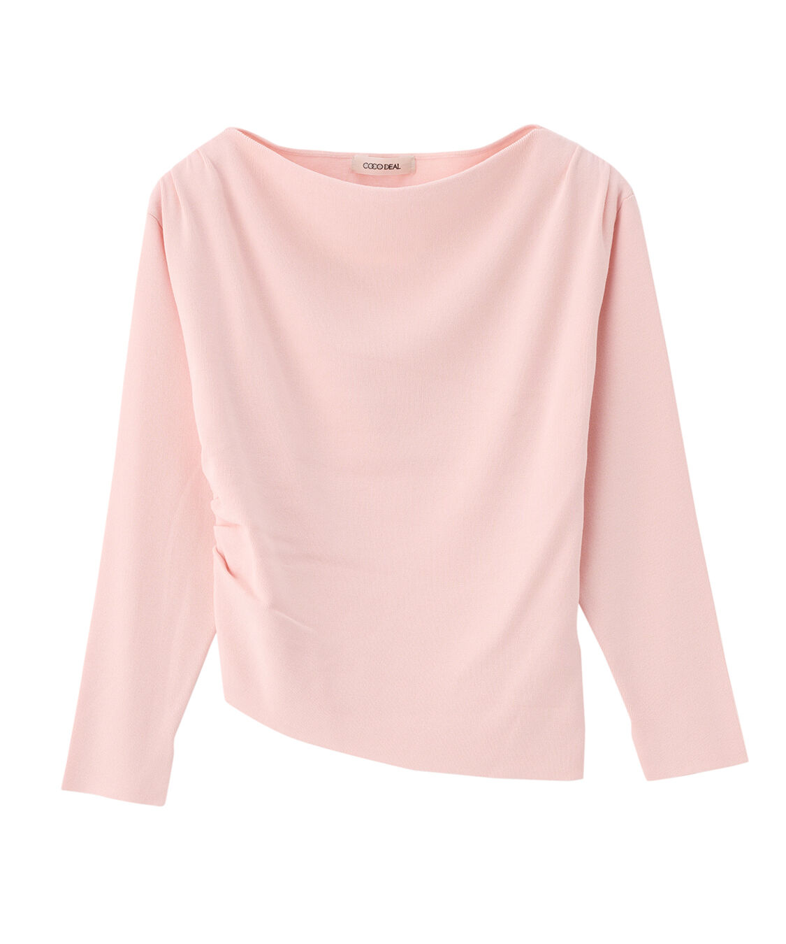 COCO DEAL「ショルダーギャザーオフショルニット」|ニット・セーター|