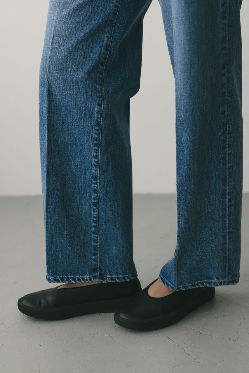 STYLEMIXER「センタープレスストレートデニム」|デニム|