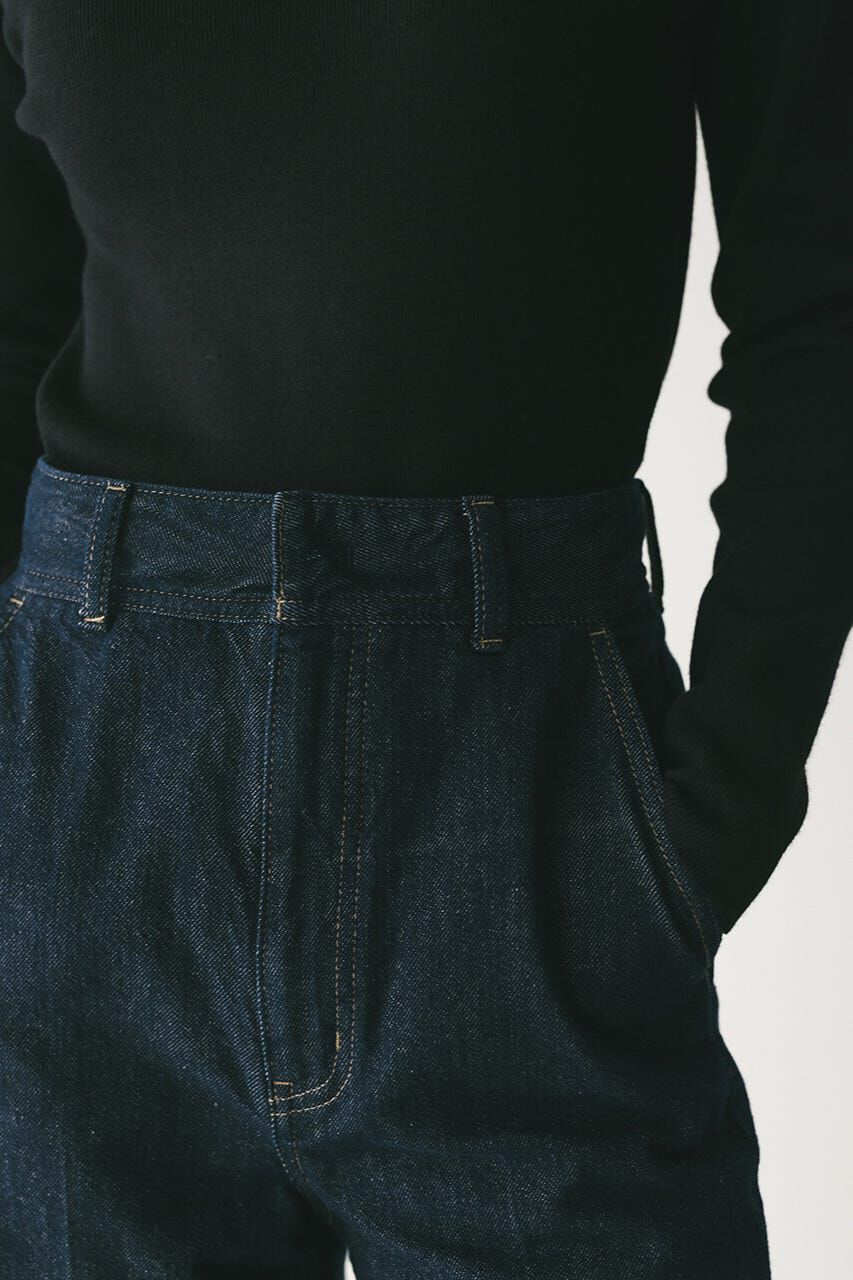 STYLEMIXER「センタープレスストレートデニム」|デニム|