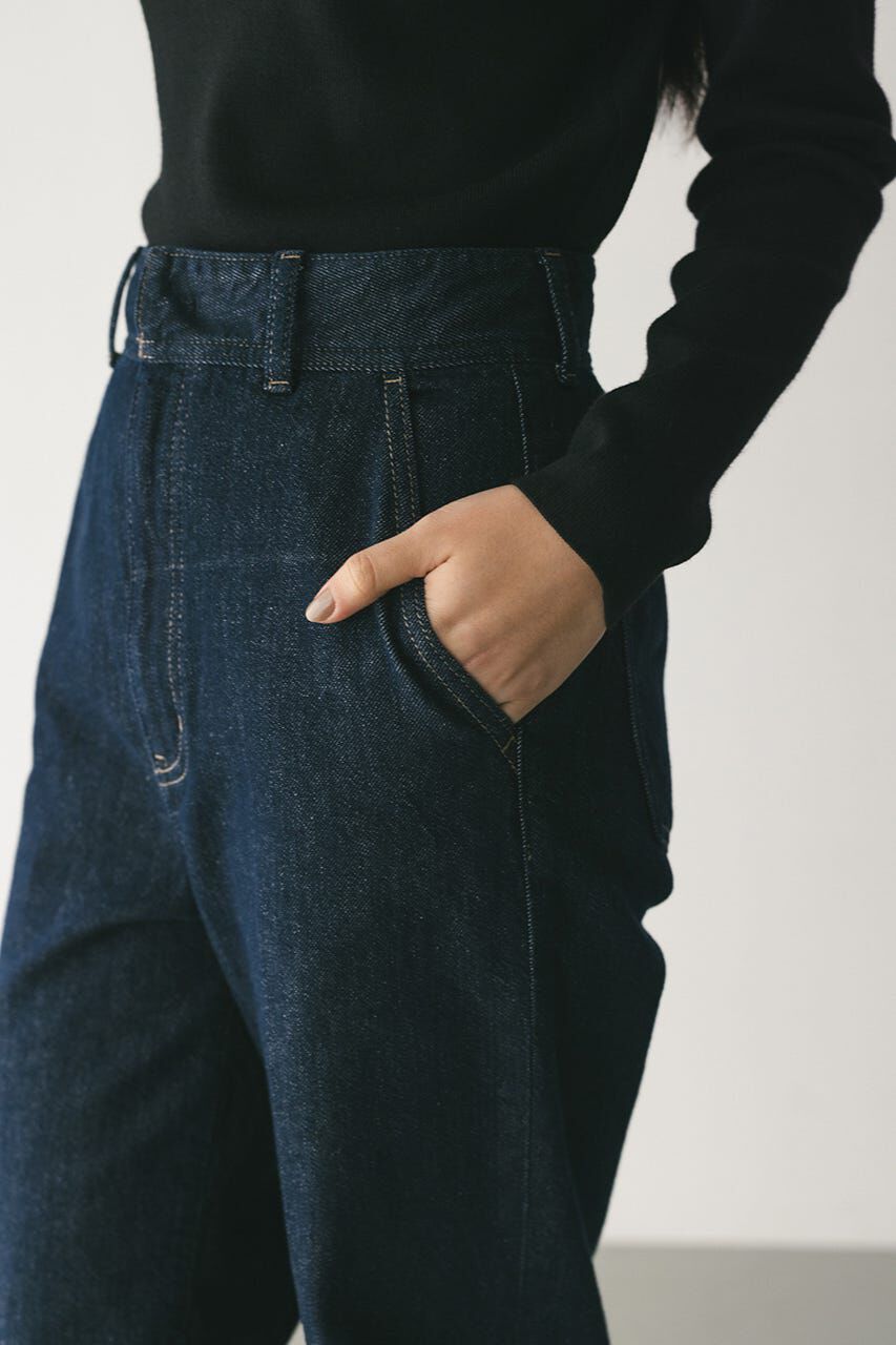 STYLEMIXER「センタープレスストレートデニム」|デニム|