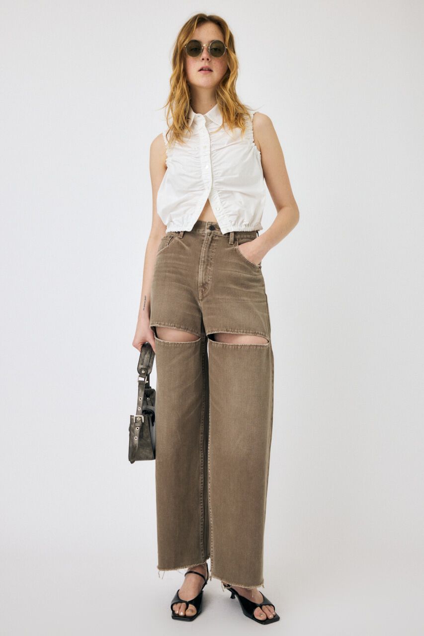 MOUSSY「SQUARE TOE THONG サンダル」|サンダル|