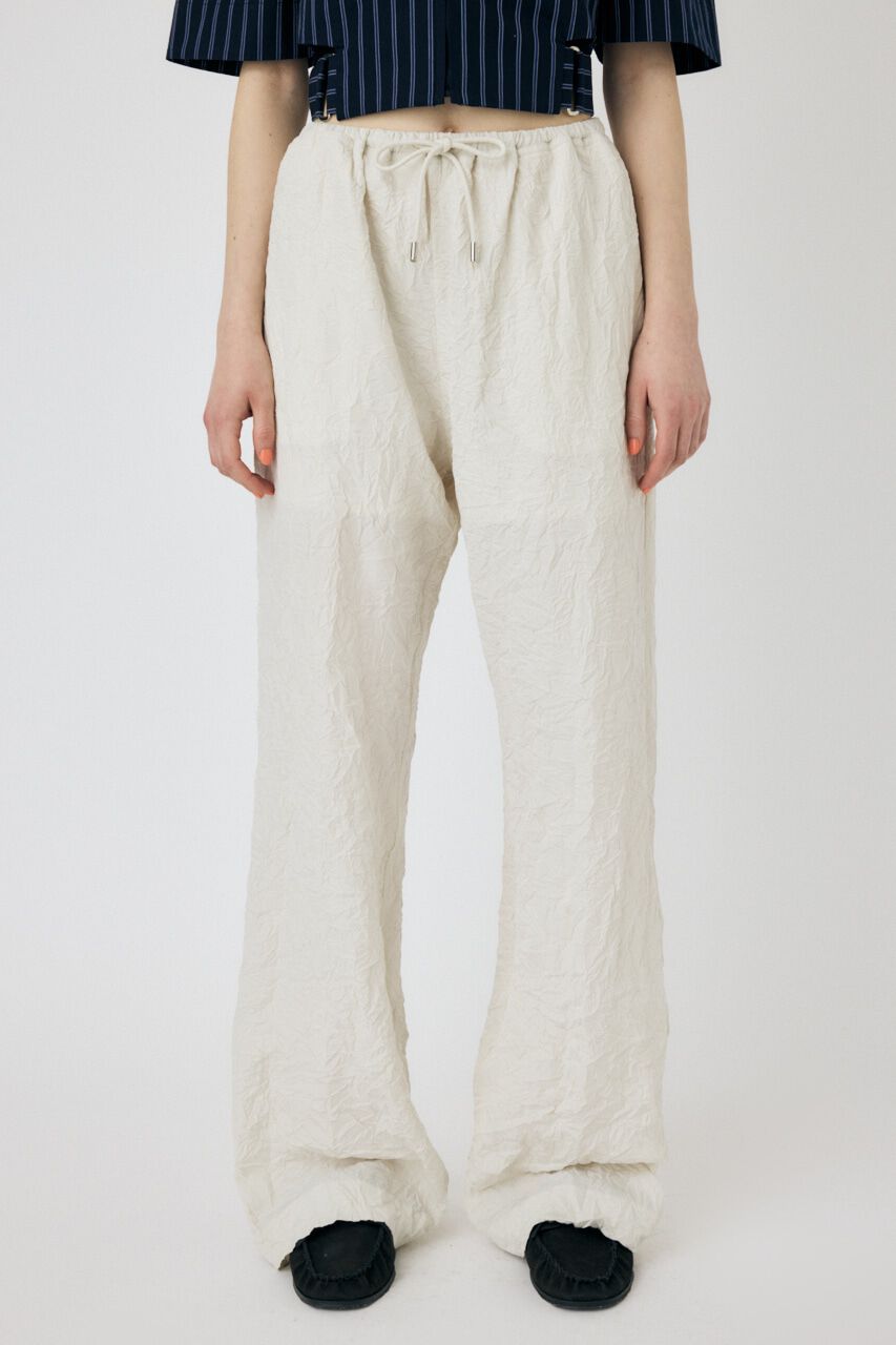 MOUSSY「CRINKLED サテンパンツ」|その他|