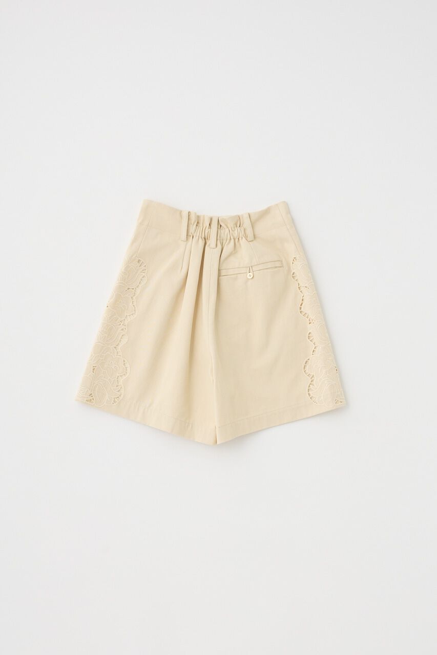 MOUSSY「カットワーク刺繍ショートパンツ　オーガニックコットン使用」|その他|