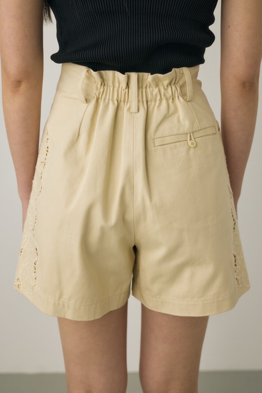 MOUSSY「カットワーク刺繍ショートパンツ　オーガニックコットン使用」|その他|