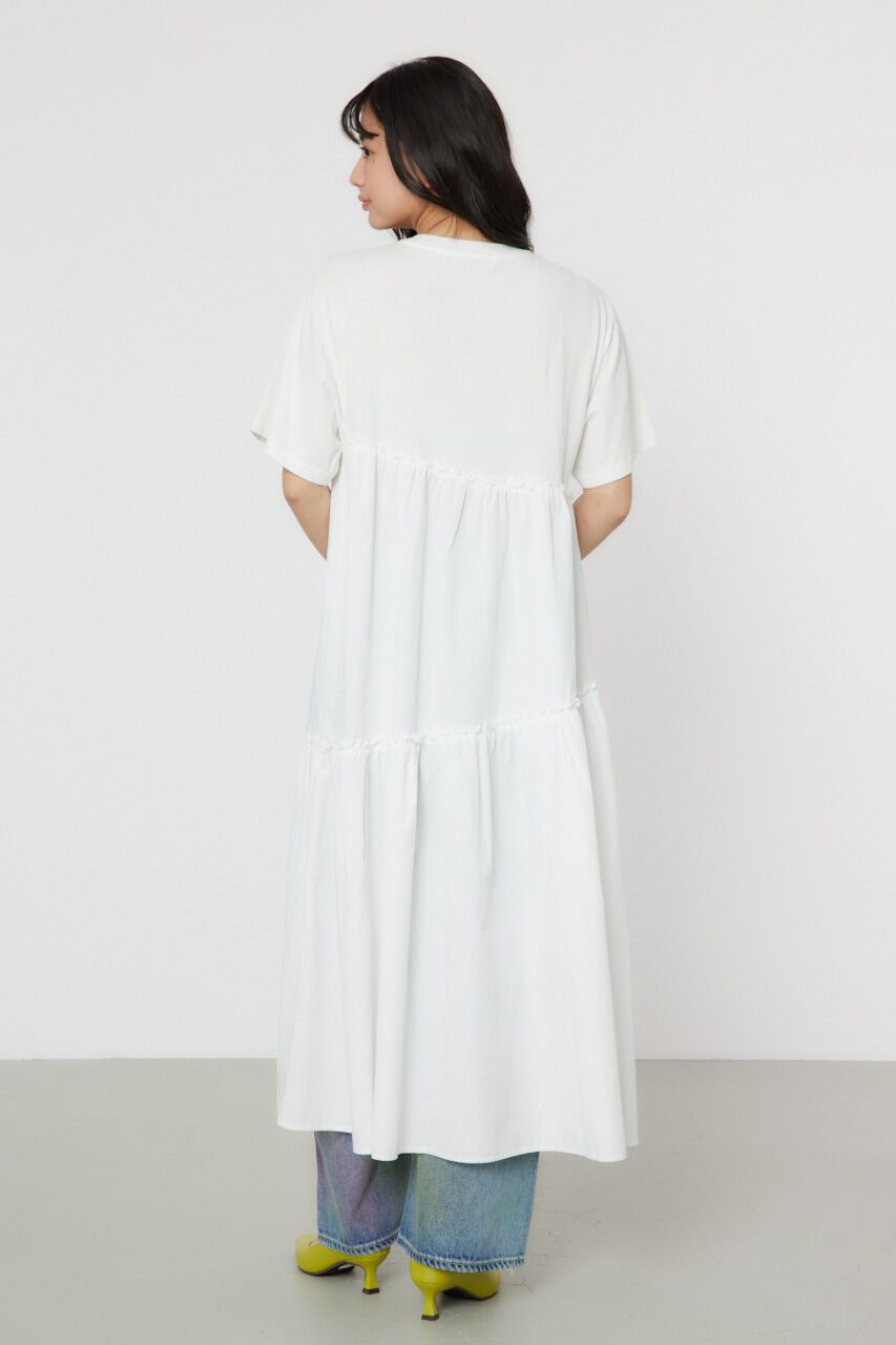 RODEO CROWNS「ピグメントギャザードッキングワンピース」|ワンピース|