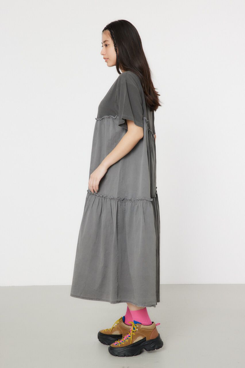 RODEO CROWNS「ピグメントギャザードッキングワンピース」|ワンピース|