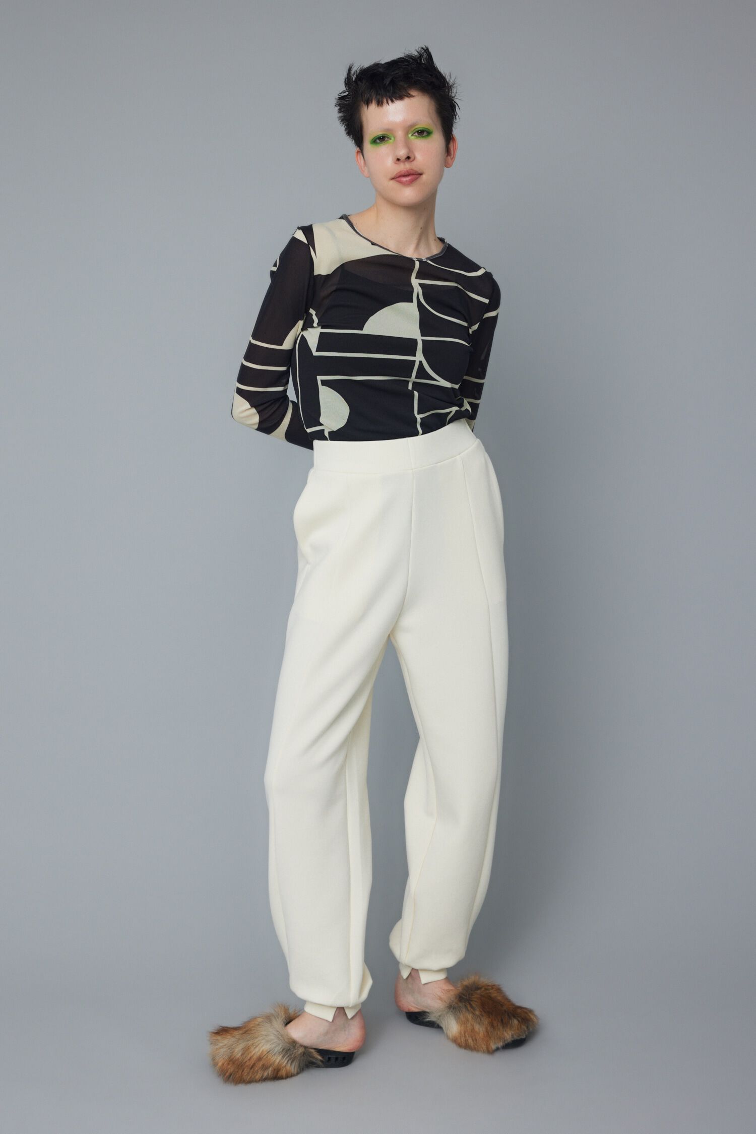 HeRIN.CYE「Feels center switching pants」|その他|