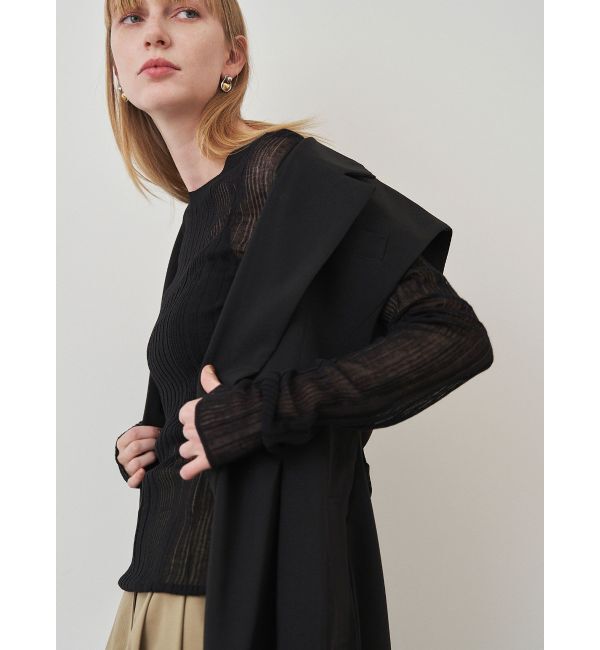 ELENDEEK「SHEER RIB KT」|ニット・セーター|