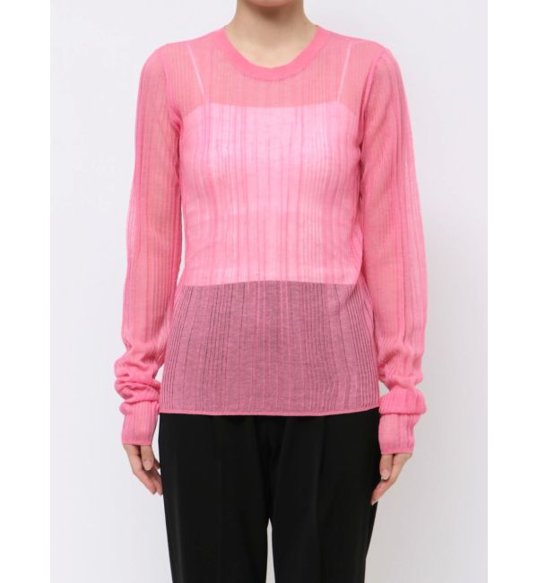 ELENDEEK「SHEER RIB KT」|ニット・セーター|