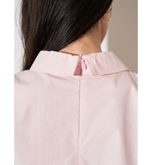 ELENDEEK「TWIST GATHER BL」|シャツ・ブラウス|