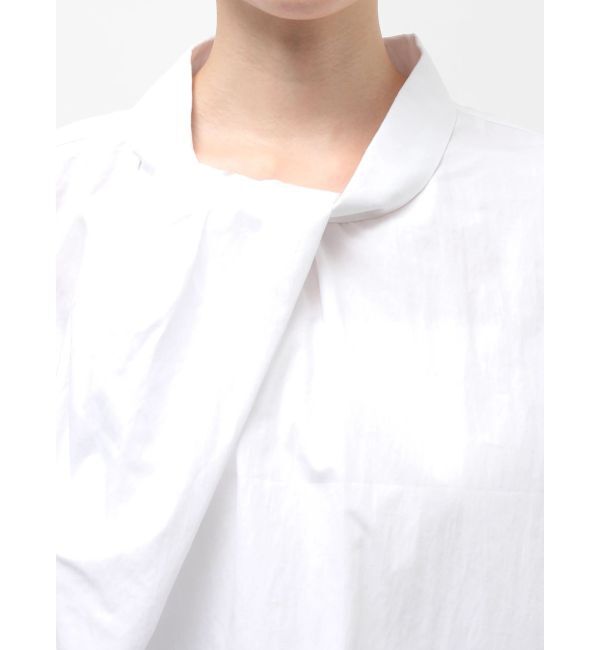 ELENDEEK「TWIST GATHER BL」|シャツ・ブラウス|