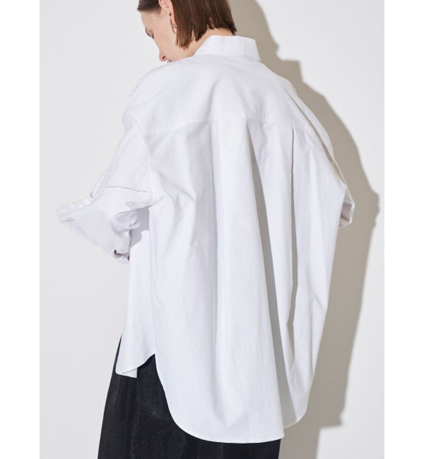 ELENDEEK「EMBROIDERY OVER SH」|シャツ・ブラウス|