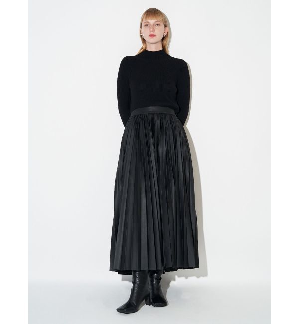 ELENDEEK「HIGH NECK WIDE RIB KT」|ニット・セーター|