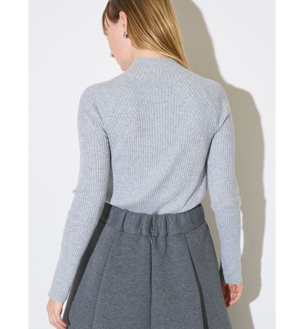 ELENDEEK「HIGH NECK WIDE RIB KT」|ニット・セーター|