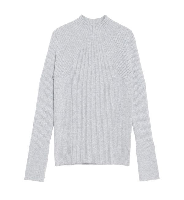 ELENDEEK「HIGH NECK WIDE RIB KT」|ニット・セーター|