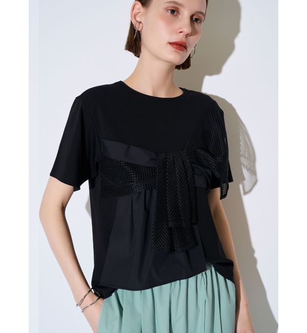 ELENDEEK「DOCKING BUSTIER CS」|Tシャツ・カットソー|ブラック