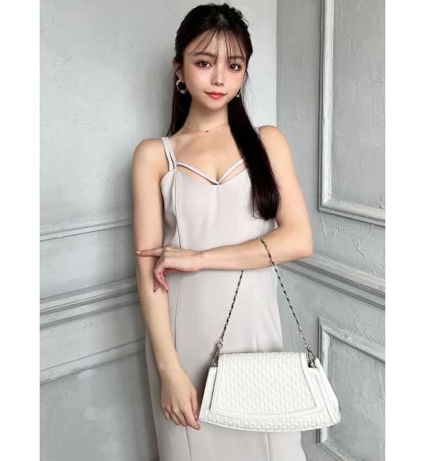 RESEXXY「ツイードコンパクトバッグ」|ハンドバッグ|