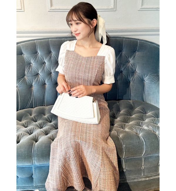 RESEXXY「ツイードコンパクトバッグ」|ハンドバッグ|