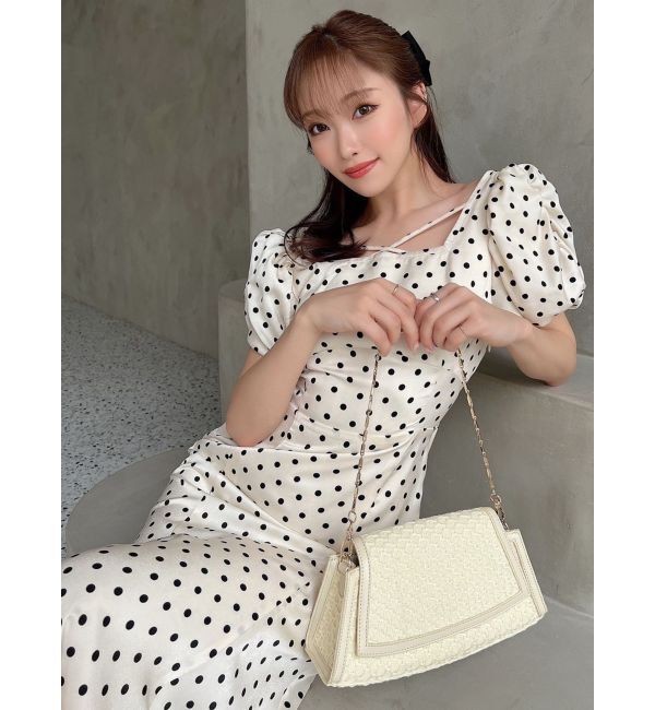 RESEXXY「ツイードコンパクトバッグ」|ハンドバッグ|