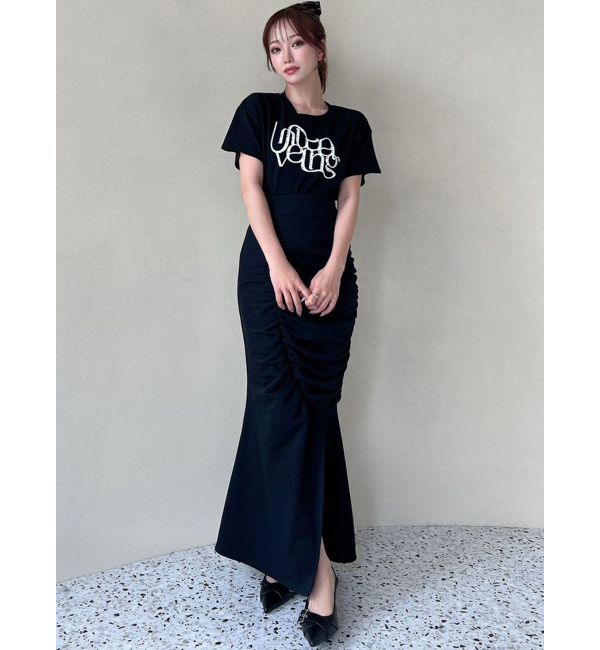 RESEXXY「ギャザーマーメイドスカート【セットアップ着用可能】」|スカート|