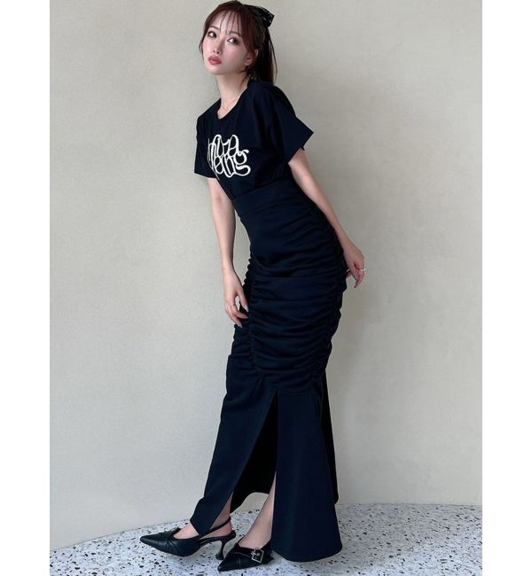 RESEXXY「ギャザーマーメイドスカート【セットアップ着用可能】」|スカート|