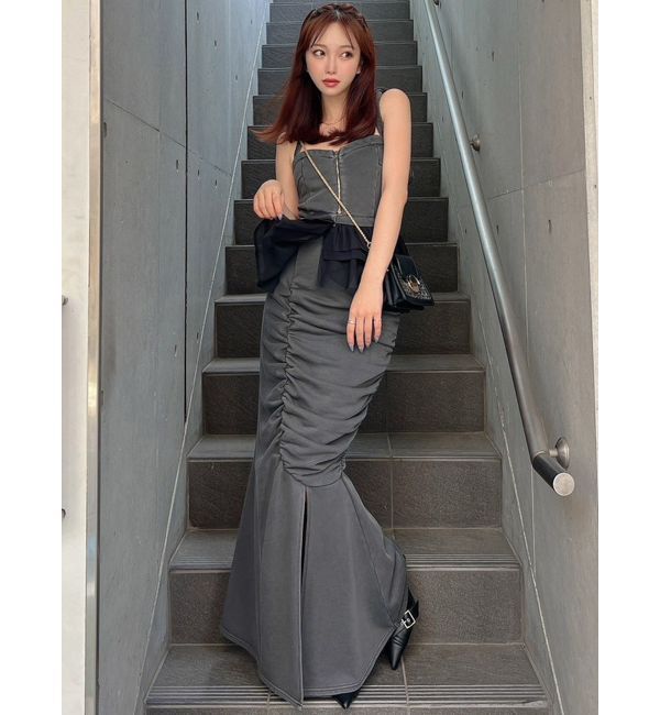 RESEXXY「ギャザーマーメイドスカート【セットアップ着用可能】」|スカート|