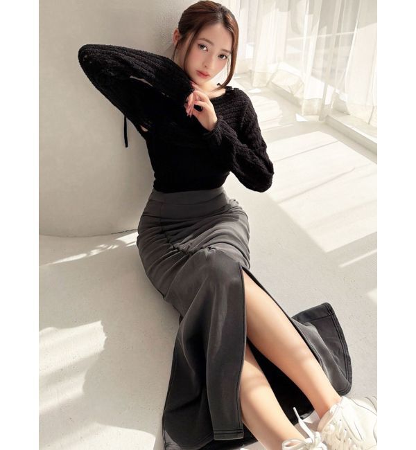 RESEXXY「ギャザーマーメイドスカート【セットアップ着用可能】」|スカート|