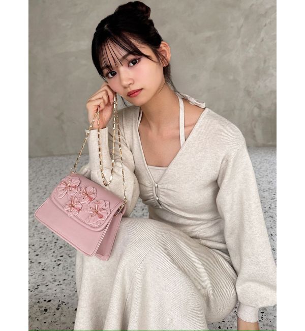 RESEXXY「フラワーモチーフコンパクトバッグ」|ショルダー・メッセンジャー|